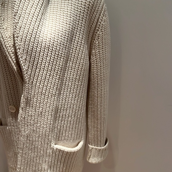 DOLCE AND GABBANA 100% Cashmere Knit Mens Coat Jacket EXTREMELY Cozy and Warm - Picture 5 of 14